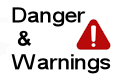 Balwyn Danger and Warnings